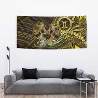 Personalised Polynesia Zodiac Gemini Tapestry Galaxy Polynesian Pattern Chest Tattoo Style LT14 - Polynesian Pride
