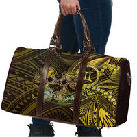 Personalised Polynesia Zodiac Gemini Travel Bag Galaxy Polynesian Pattern Chest Tattoo Style LT14 - Polynesian Pride
