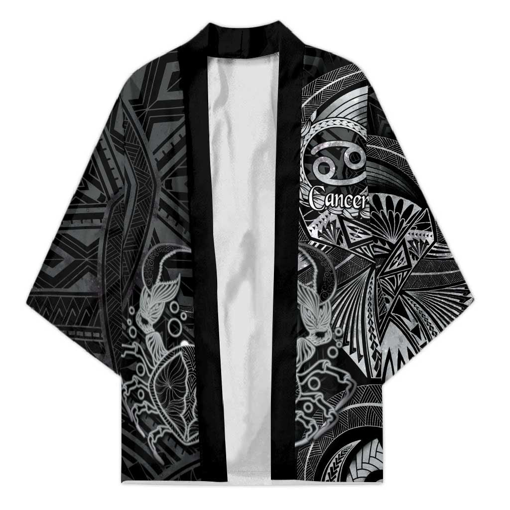 Personalised Polynesia Zodiac Cancer Kimono Galaxy Polynesian Pattern Chest Tattoo Style LT14 Unisex Black - Polynesian Pride