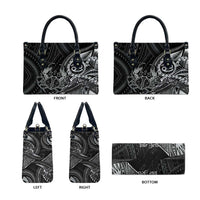 Personalised Polynesia Zodiac Cancer Leather Bag Galaxy Polynesian Pattern Chest Tattoo Style LT14 - Polynesian Pride