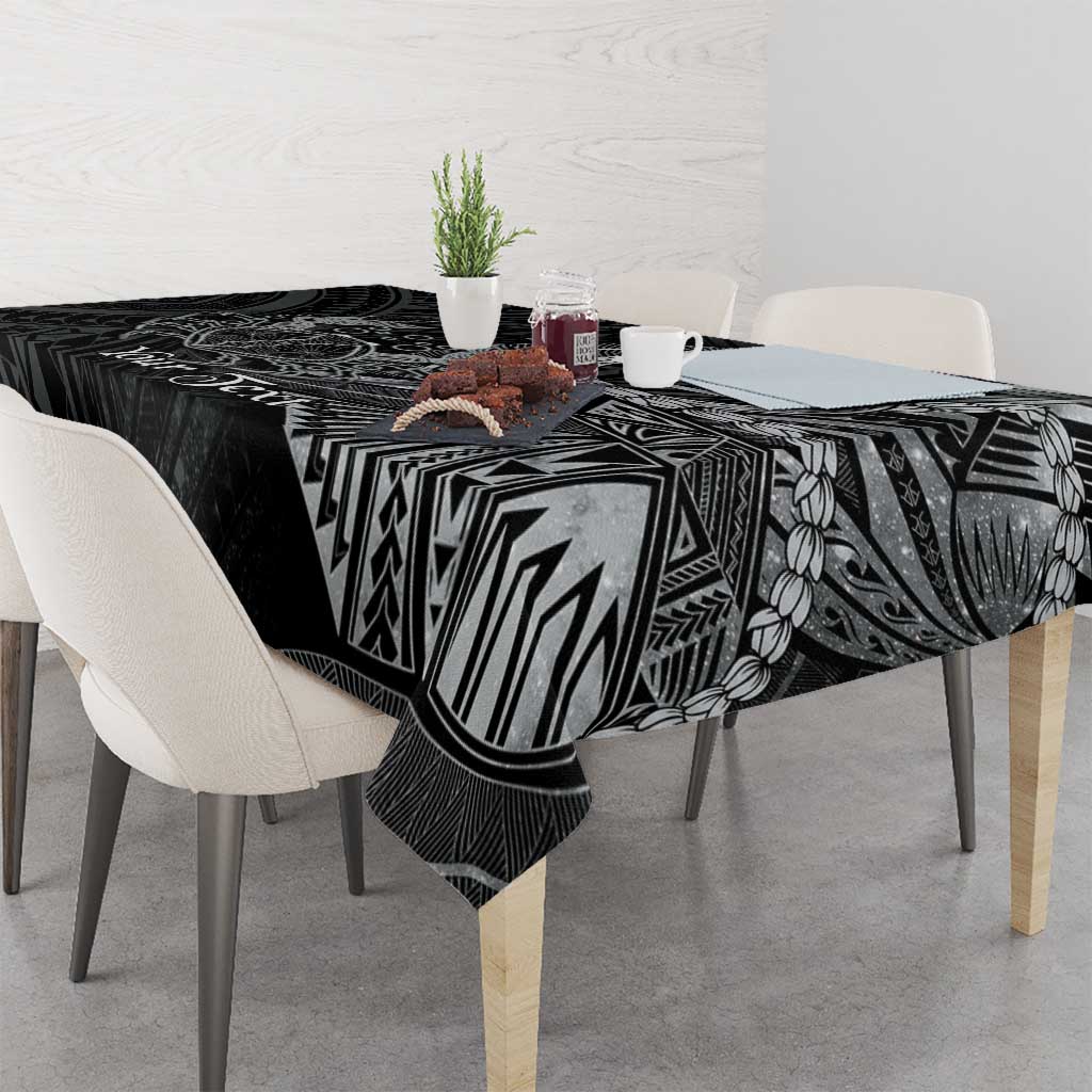 Personalised Polynesia Zodiac Cancer Tablecloth Galaxy Polynesian Pattern Chest Tattoo Style LT14 - Polynesian Pride