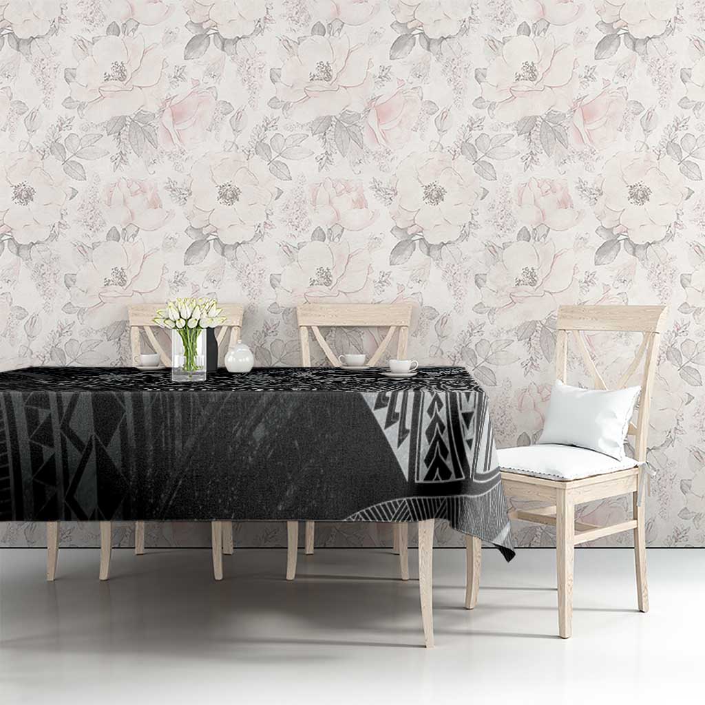 Personalised Polynesia Zodiac Cancer Tablecloth Galaxy Polynesian Pattern Chest Tattoo Style LT14 - Polynesian Pride
