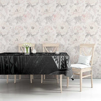 Personalised Polynesia Zodiac Cancer Tablecloth Galaxy Polynesian Pattern Chest Tattoo Style LT14 - Polynesian Pride