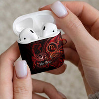 Personalised Polynesia Zodiac Scorpio AirPods Case Galaxy Polynesian Pattern Chest Tattoo Style LT14 - Polynesian Pride