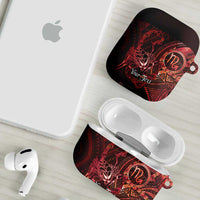 Personalised Polynesia Zodiac Scorpio AirPods Case Galaxy Polynesian Pattern Chest Tattoo Style LT14 - Polynesian Pride
