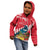 New Zealand Christmas In July Kid Hoodie Tui Bird With Kowhai Meri Kirihimete LT14