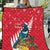 New Zealand Christmas In July Quilt Tui Bird With Kowhai Meri Kirihimete