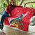 New Zealand Christmas In July Quilt Tui Bird With Kowhai Meri Kirihimete