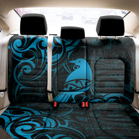 New Zealand Tui Bird Back Car Seat Cover Aotearoa Maori Pattern - Blue LT14 - Polynesian Pride