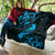 New Zealand Tui Bird Quilt Aotearoa Maori Pattern - Blue