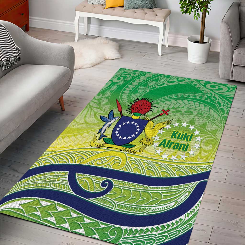 Te Maeva Nui Cook Islands Area Rug 60th Independence Anniversary Proud LT14 - Polynesian Pride