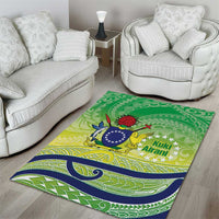 Te Maeva Nui Cook Islands Area Rug 60th Independence Anniversary Proud LT14 - Polynesian Pride