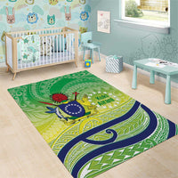 Te Maeva Nui Cook Islands Area Rug 60th Independence Anniversary Proud LT14 - Polynesian Pride