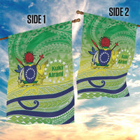 Te Maeva Nui Cook Islands Garden Flag 60th Independence Anniversary Proud LT14 - Polynesian Pride
