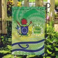 Te Maeva Nui Cook Islands Garden Flag 60th Independence Anniversary Proud LT14 Garden Flag Green - Polynesian Pride