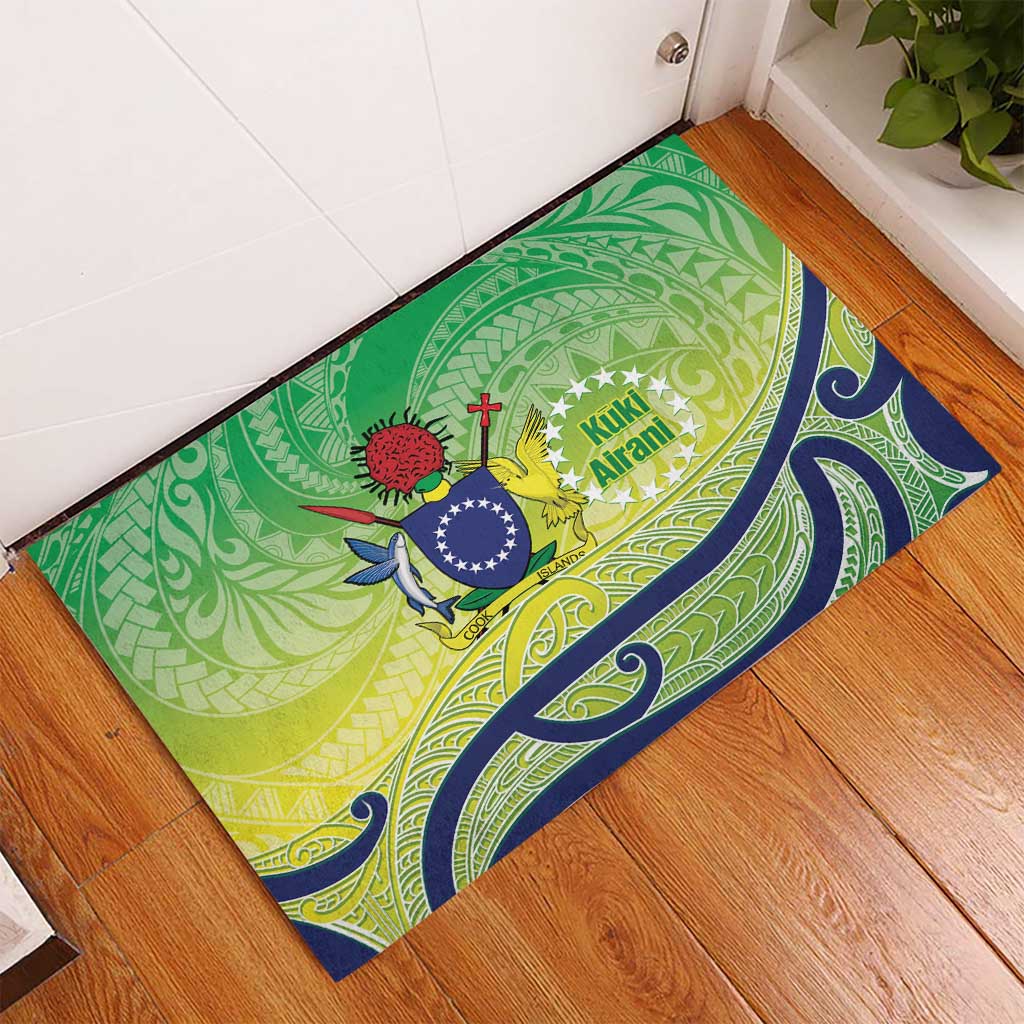 Te Maeva Nui Cook Islands Rubber Doormat 60th Independence Anniversary Proud LT14 - Polynesian Pride