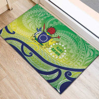 Te Maeva Nui Cook Islands Rubber Doormat 60th Independence Anniversary Proud LT14 - Polynesian Pride
