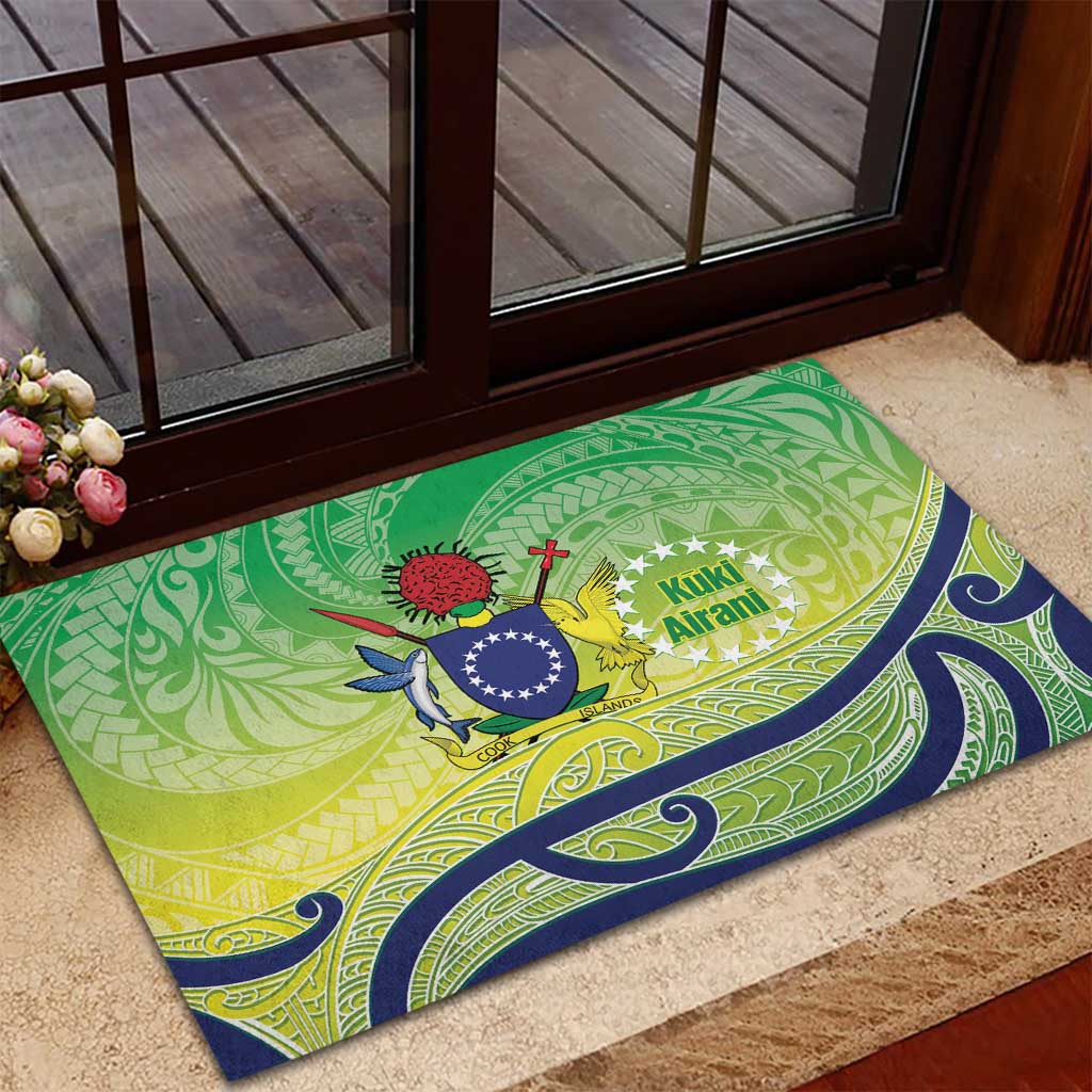 Te Maeva Nui Cook Islands Rubber Doormat 60th Independence Anniversary Proud LT14 - Polynesian Pride