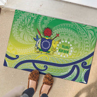 Te Maeva Nui Cook Islands Rubber Doormat 60th Independence Anniversary Proud LT14 - Polynesian Pride