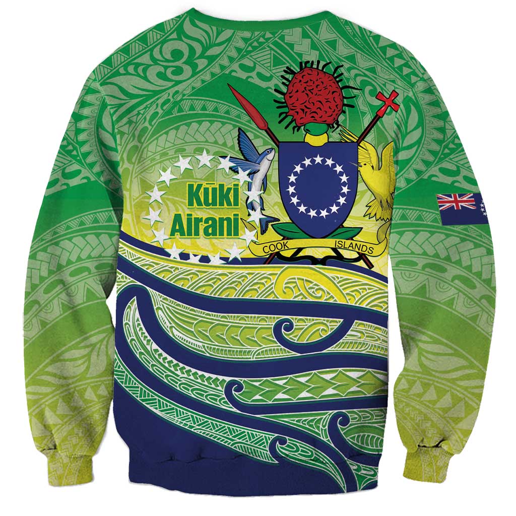 Te Maeva Nui Cook Islands Sweatshirt 60th Independence Anniversary Proud LT14 - Polynesian Pride