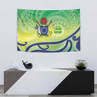 Te Maeva Nui Cook Islands Tapestry 60th Independence Anniversary Proud LT14 - Polynesian Pride