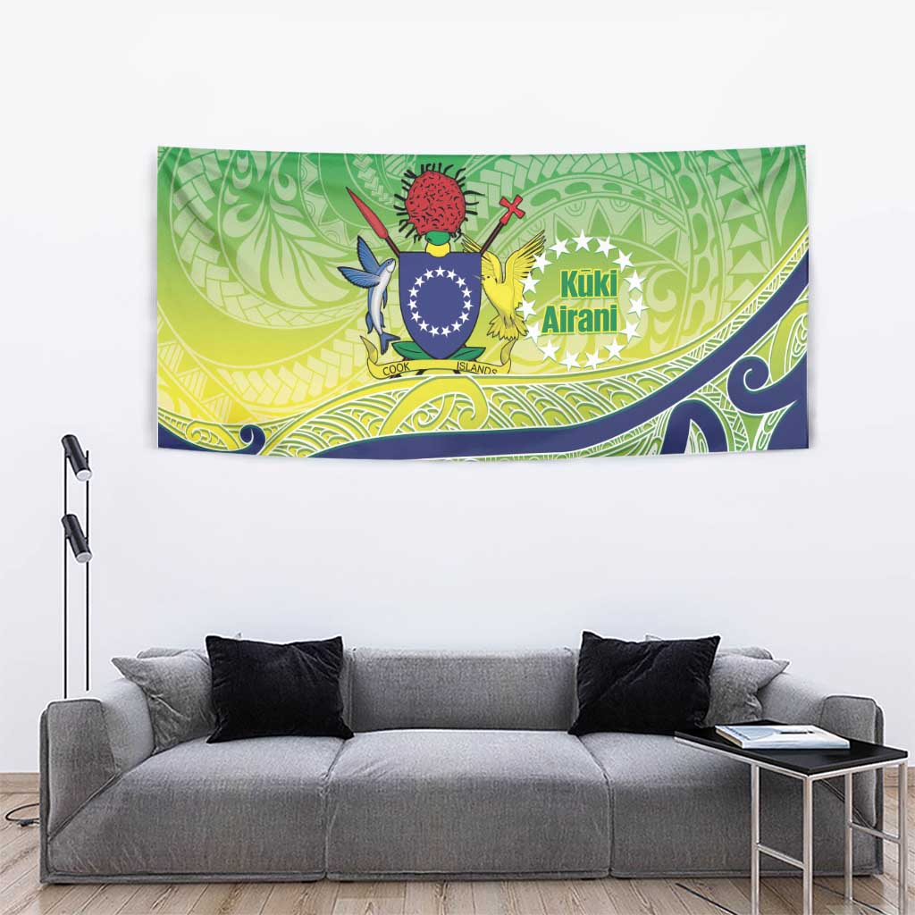 Te Maeva Nui Cook Islands Tapestry 60th Independence Anniversary Proud LT14 - Polynesian Pride