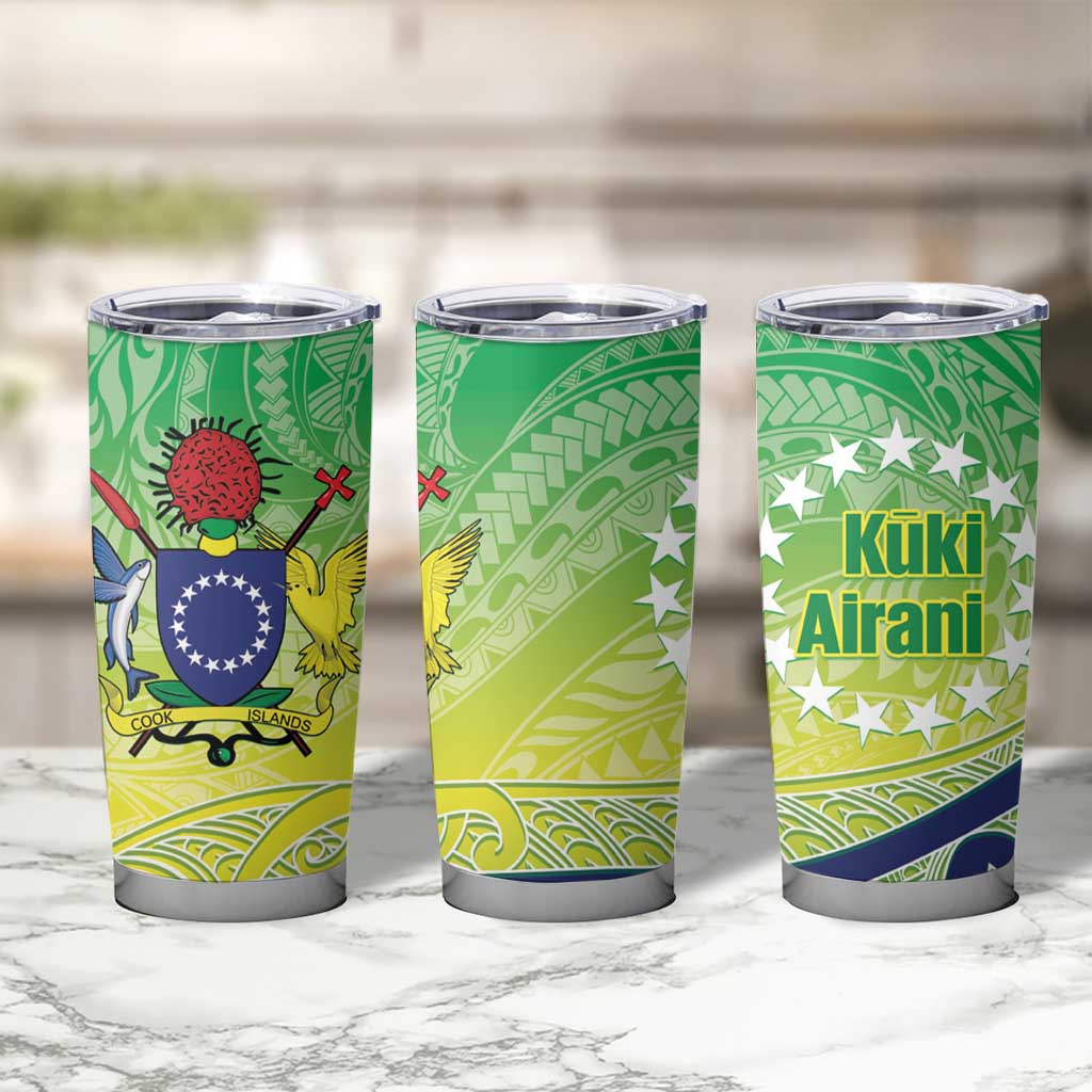 Te Maeva Nui Cook Islands Tumbler Cup 60th Independence Anniversary Proud LT14 - Polynesian Pride