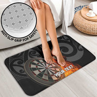 Personalised Aotearoa Darts Bathroom Set Maori Koru Flaming Dartboard LT14 - Polynesian Pride