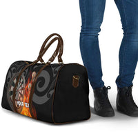 Personalised Aotearoa Darts Travel Bag Maori Koru Flaming Dartboard LT14 - Polynesian Pride