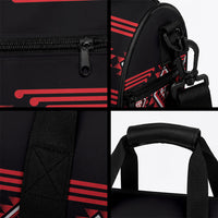 Aotearoa Atua Tumatauenga Duffle Bag Maori God Of War Taniko Motifs LT14 - Polynesian Pride