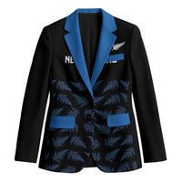 New Zealand Silver Fern Cricket Custom Blazer Black Cap T20 Version LT14 Unisex Black - Polynesian Pride