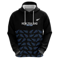 New Zealand Silver Fern Cricket Custom Hoodie Black Cap T20 Version LT14 - Polynesian Pride