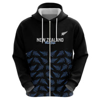 New Zealand Silver Fern Cricket Custom Hoodie Black Cap T20 Version LT14 - Polynesian Pride