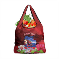 Ayiti-Cheri Independence Day Grocery Bag Land of High Mountains LT14 1-pack One Size Red - Polynesian Pride
