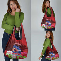 Ayiti-Cheri Independence Day Grocery Bag Land of High Mountains LT14 - Polynesian Pride