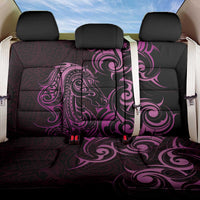 Pink Aotearoa Horse Racing Back Car Seat Cover NZ Maori Pattern LT14 One Size Pink - Polynesian Pride