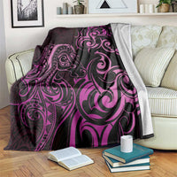 Pink Aotearoa Horse Racing Blanket NZ Maori Pattern LT14 Pink - Polynesian Pride