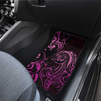 Pink Aotearoa Horse Racing Car Mats NZ Maori Pattern LT14 - Polynesian Pride