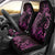 Pink Aoteara Horse Racing Car Seat Cover NZ Maori Pattern