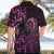 Pink Aoteara Horse Racing Hawaiian Shirt NZ Maori Pattern