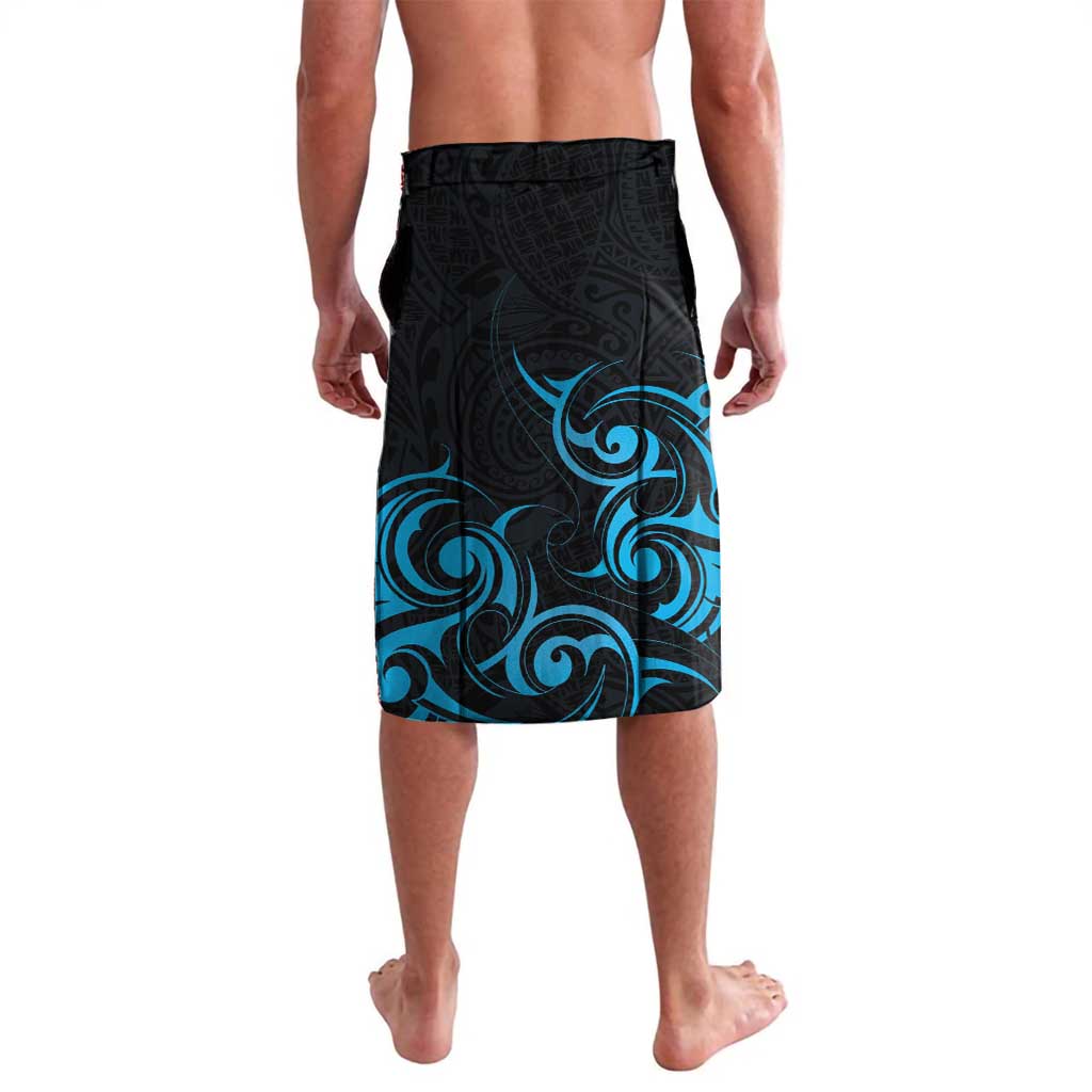 Blue Aotearoa Horse Racing Lavalava NZ Maori Pattern LT14 - Polynesian Pride