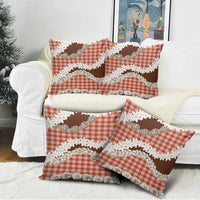 Red Hawaii Tiare and Shell Lei Pillow Cover Hawaiian Palaka Luxury Vibes LT14 - Polynesian Pride