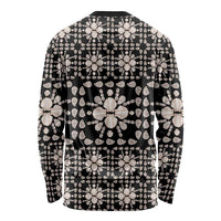 Aloha Hawaii Shell Quilt Long Sleeve Shirt Seamless Style LT14 - Polynesian Pride