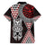 Red Aotearoa Niho Taniwha Hawaiian Shirt Maori Mythology Tooth - Taniko Motifs