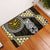 Yellow Aotearoa Niho Taniwha Rubber Doormat Maori Mythology Tooth - Taniko Motifs