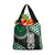 Green Aotearoa Niho Taniwha Grocery Bag Maori Mythology Tooth - Taniko Motifs