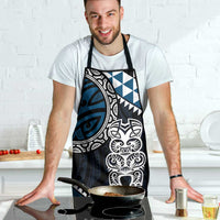Blue Aotearoa Niho Taniwha Apron Maori Mythology Tooth - Taniko Motifs LT14 - Polynesian Pride