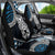 Blue Aotearoa Niho Taniwha Car Seat Cover Maori Mythology Tooth - Taniko Motifs