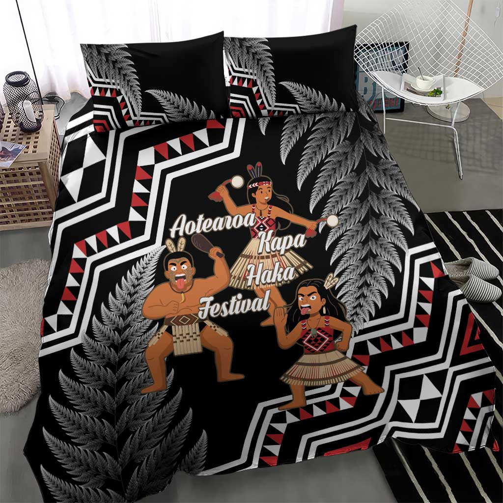 Aotearoa Kapa Haka Bedding Set 2025 Festival - Traditional Maori Dance LT14 - Polynesian Pride