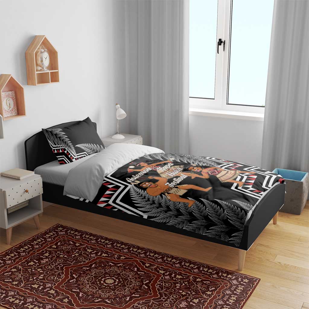 Aotearoa Kapa Haka Bedding Set 2025 Festival - Traditional Maori Dance LT14 - Polynesian Pride